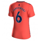 Everton James Tarkowski #6 Uit tenue voor Dames 2023-24 Korte Mouwen