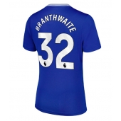 Everton Jarrad Branthwaite #32 Thuis tenue voor Dames 2024-25 Korte Mouwen