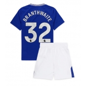 Everton Jarrad Branthwaite #32 Thuis tenue voor kinderen 2024-25 Korte Mouwen (+ broek)