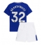 Everton Jarrad Branthwaite #32 Thuis tenue voor kinderen 2024-25 Korte Mouwen (+ broek)