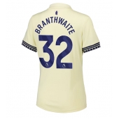 Everton Jarrad Branthwaite #32 Uit tenue voor Dames 2025-26 Korte Mouwen