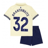Everton Jarrad Branthwaite #32 Uit tenue voor kinderen 2025-26 Korte Mouwen (+ broek)