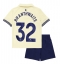 Everton Jarrad Branthwaite #32 Uit tenue voor kinderen 2025-26 Korte Mouwen (+ broek)