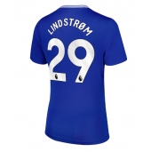 Everton Jesper Lindstrom #29 Thuis tenue voor Dames 2024-25 Korte Mouwen