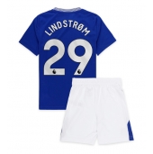 Everton Jesper Lindstrom #29 Thuis tenue voor kinderen 2024-25 Korte Mouwen (+ broek)