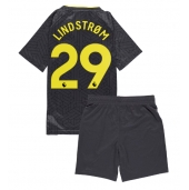 Everton Jesper Lindstrom #29 Uit tenue voor kinderen 2024-25 Korte Mouwen (+ broek)