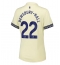 Everton Kiernan Dewsbury-Hall #22 Uit tenue voor Dames 2025-26 Korte Mouwen