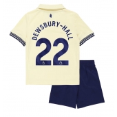 Everton Kiernan Dewsbury-Hall #22 Uit tenue voor kinderen 2025-26 Korte Mouwen (+ broek)