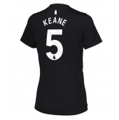 Everton Michael Keane #5 Derde tenue voor Dames 2025-26 Korte Mouwen