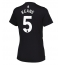 Everton Michael Keane #5 Derde tenue voor Dames 2025-26 Korte Mouwen