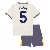 Everton Michael Keane #5 Derde tenue voor kinderen 2024-25 Korte Mouwen (+ broek)