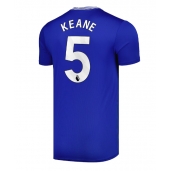 Everton Michael Keane #5 Thuis tenue 2024-25 Korte Mouwen