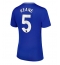 Everton Michael Keane #5 Thuis tenue voor Dames 2024-25 Korte Mouwen