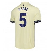 Everton Michael Keane #5 Uit tenue 2025-26 Korte Mouwen