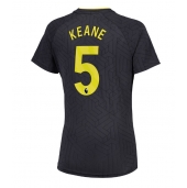 Everton Michael Keane #5 Uit tenue voor Dames 2024-25 Korte Mouwen
