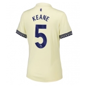 Everton Michael Keane #5 Uit tenue voor Dames 2025-26 Korte Mouwen