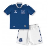 Everton Thuis tenue voor kinderen 2023-24 Korte Mouwen (+ broek)