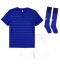 Everton Thuis tenue voor kinderen 2025-26 Korte Mouwen (+ broek)