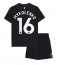 Everton Vitaliy Mykolenko #16 Derde tenue voor kinderen 2025-26 Korte Mouwen (+ broek)