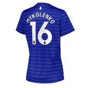 Everton Vitaliy Mykolenko #16 Thuis tenue voor Dames 2025-26 Korte Mouwen