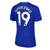 Everton Vitaliy Mykolenko #19 Thuis tenue voor Dames 2024-25 Korte Mouwen