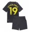 Everton Vitaliy Mykolenko #19 Uit tenue voor kinderen 2024-25 Korte Mouwen (+ broek)