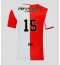 Feyenoord Jordan Bos #15 Thuis tenue 2025-26 Korte Mouwen