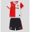 Feyenoord Thuis tenue voor kinderen 2025-26 Korte Mouwen (+ broek)