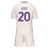 Fiorentina Moise Kean #20 Uit tenue voor kinderen 2025-26 Korte Mouwen (+ broek)