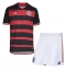 Flamengo Thuis tenue voor kinderen 2024-25 Korte Mouwen (+ broek)
