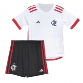 Flamengo Uit tenue voor kinderen 2024-25 Korte Mouwen (+ broek)