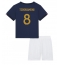 Frankrijk Aurelien Tchouameni #8 Thuis tenue voor kinderen WK 2022 Korte Mouwen (+ broek)