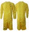 Frankrijk Keeper Thuis tenue voor kinderen EK 2024 Lange Mouwen (+ broek)