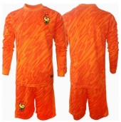 Frankrijk Keeper Uit tenue voor kinderen EK 2024 Lange Mouwen (+ broek)