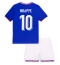 Frankrijk Kylian Mbappe #10 Thuis tenue voor kinderen EK 2024 Korte Mouwen (+ broek)