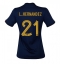Frankrijk Lucas Hernandez #21 Thuis tenue voor Dames WK 2022 Korte Mouwen
