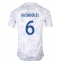 Frankrijk Matteo Guendouzi #6 Uit tenue WK 2022 Korte Mouwen