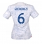 Frankrijk Matteo Guendouzi #6 Uit tenue voor Dames WK 2022 Korte Mouwen