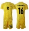 Frankrijk Mike Maignan #16 Keeper Thuis tenue voor kinderen EK 2024 Korte Mouwen (+ broek)