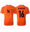 Frankrijk Mike Maignan #16 Keeper Uit tenue EK 2024 Korte Mouwen