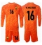 Frankrijk Mike Maignan #16 Keeper Uit tenue voor kinderen EK 2024 Lange Mouwen (+ broek)