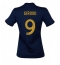 Frankrijk Olivier Giroud #9 Thuis tenue voor Dames WK 2022 Korte Mouwen
