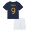 Frankrijk Olivier Giroud #9 Thuis tenue voor kinderen WK 2022 Korte Mouwen (+ broek)