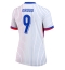 Frankrijk Olivier Giroud #9 Uit tenue voor Dames EK 2024 Korte Mouwen