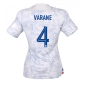 Frankrijk Raphael Varane #4 Uit tenue voor Dames WK 2022 Korte Mouwen