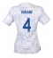 Frankrijk Raphael Varane #4 Uit tenue voor Dames WK 2022 Korte Mouwen