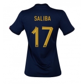 Frankrijk William Saliba #17 Thuis tenue voor Dames WK 2022 Korte Mouwen