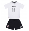 Fulham Adama Traore #11 Thuis tenue voor kinderen 2024-25 Korte Mouwen (+ broek)