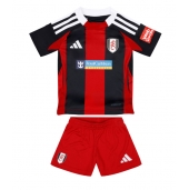 Fulham Uit tenue voor kinderen 2024-25 Korte Mouwen (+ broek)