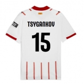 Girona Viktor Tsyhankov #15 Thuis tenue 2025-26 Korte Mouwen